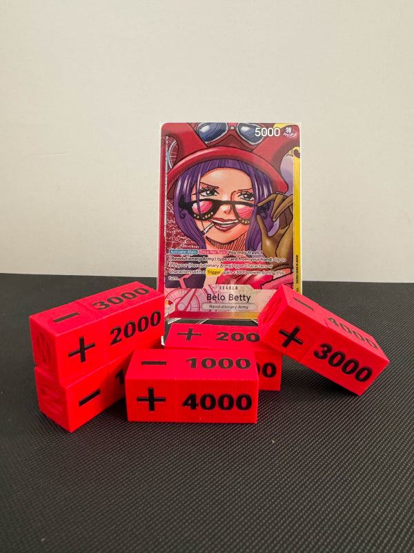 Belo Betty - 5x Red Counter dice