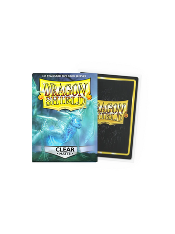 Clear - Matte Sleeves - Standard Size