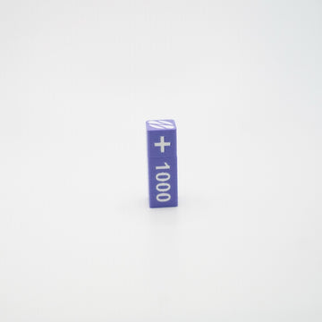 Purple - One Piece Counter Dice