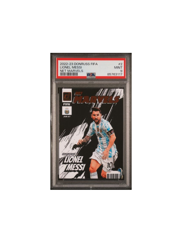 PSA 9 - LIONEL MESSI NET MARVELS