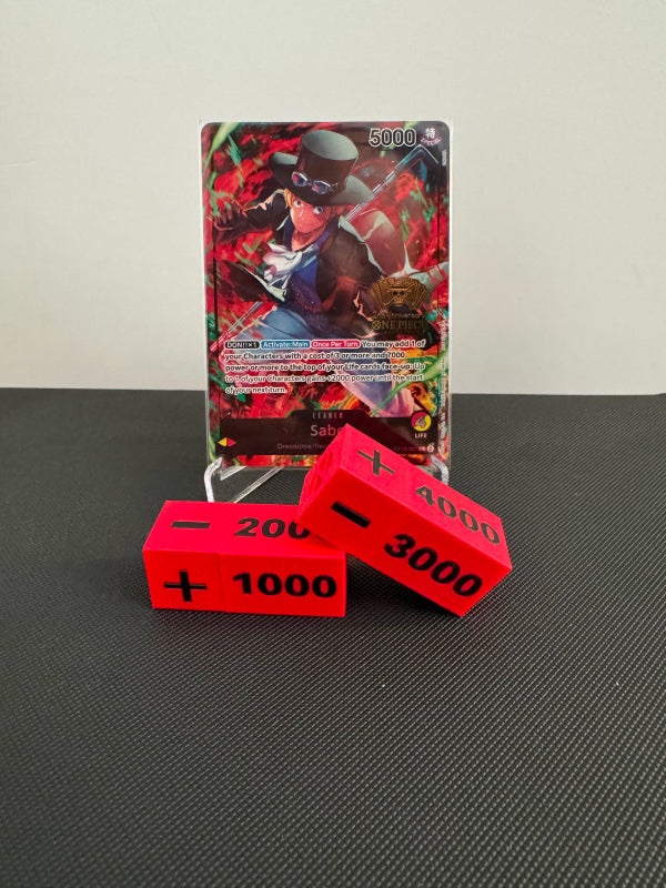 Sabo - 2x Red Counter dice